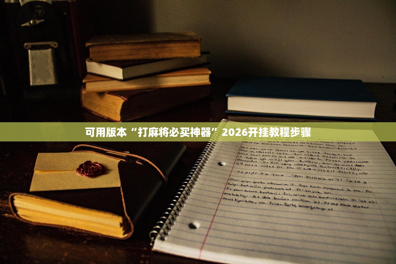 可用版本“打麻将必买神器”2026开挂教程步骤