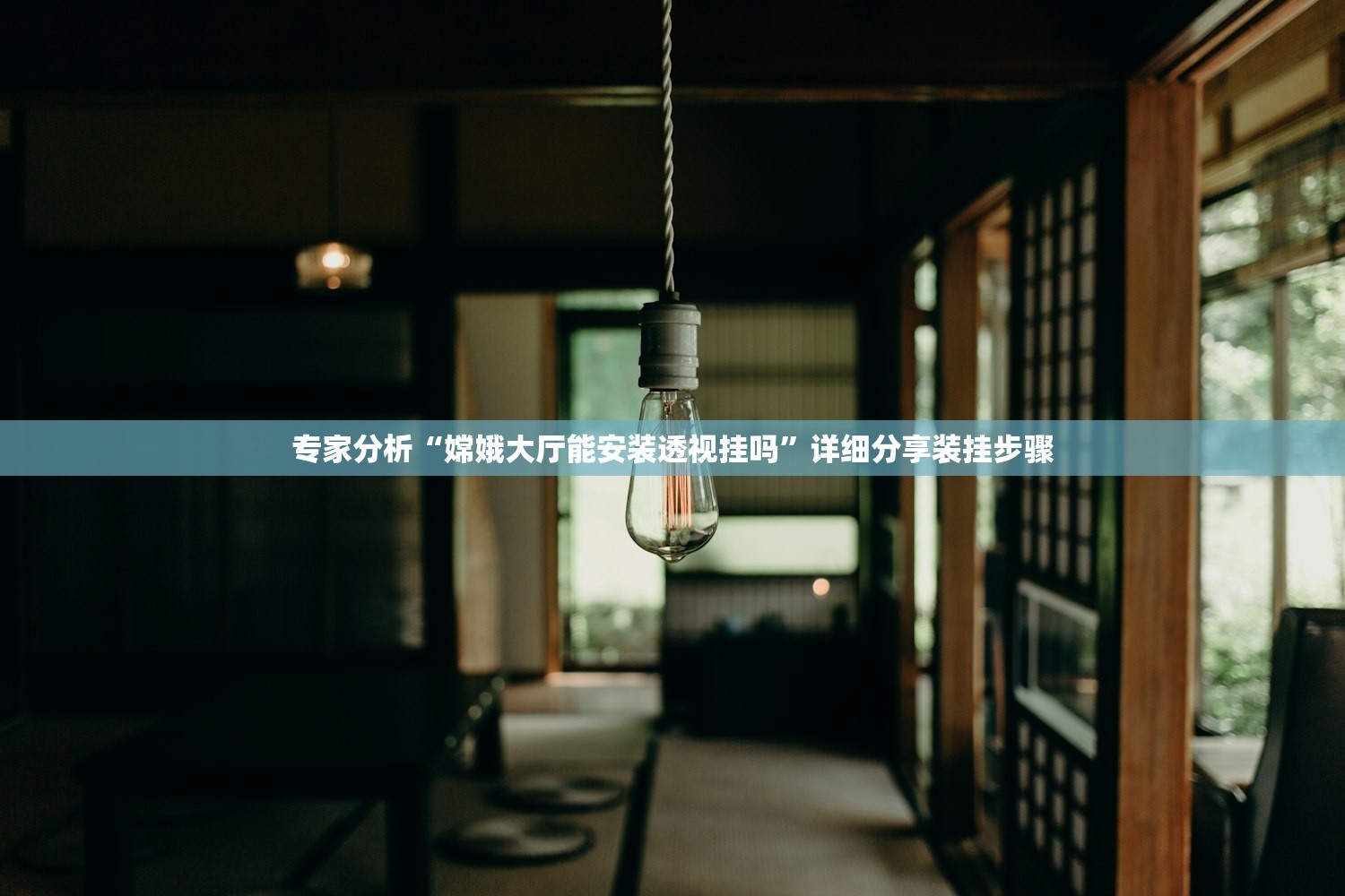 专家分析“嫦娥大厅能安装透视挂吗”详细分享装挂步骤