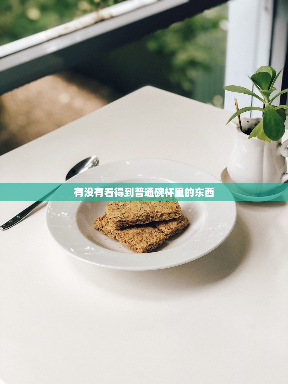有没有看得到普通碗杯里的东西