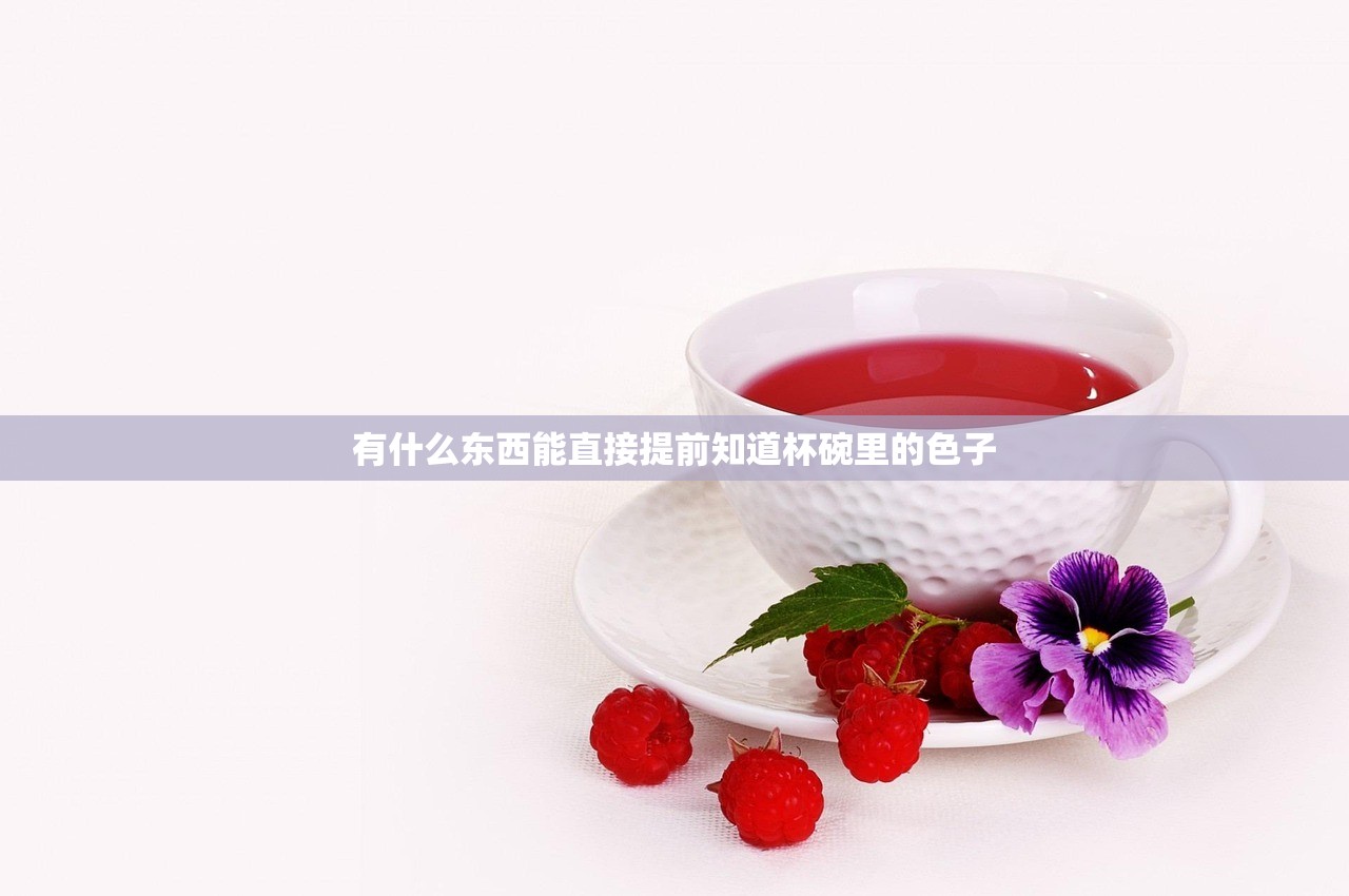 有什么东西能直接提前知道杯碗里的色子