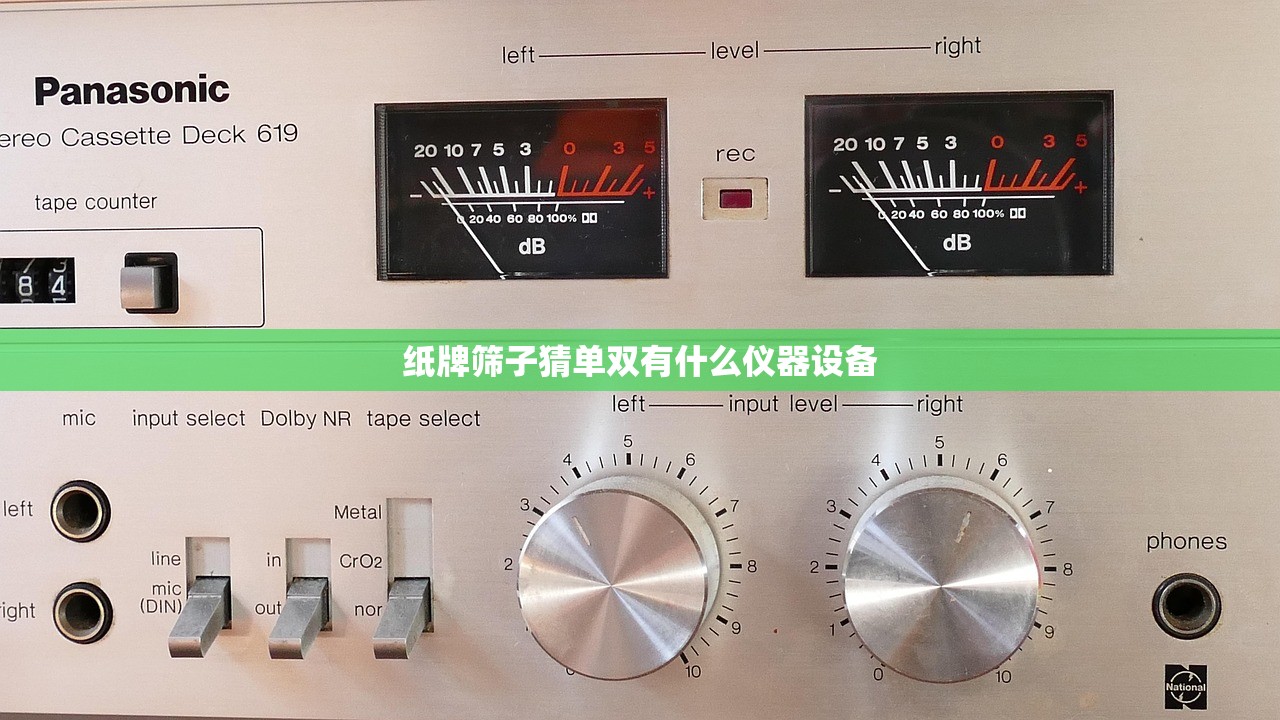 纸牌筛子猜单双有什么仪器设备