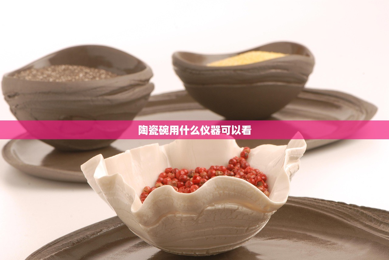 陶瓷碗用什么仪器可以看