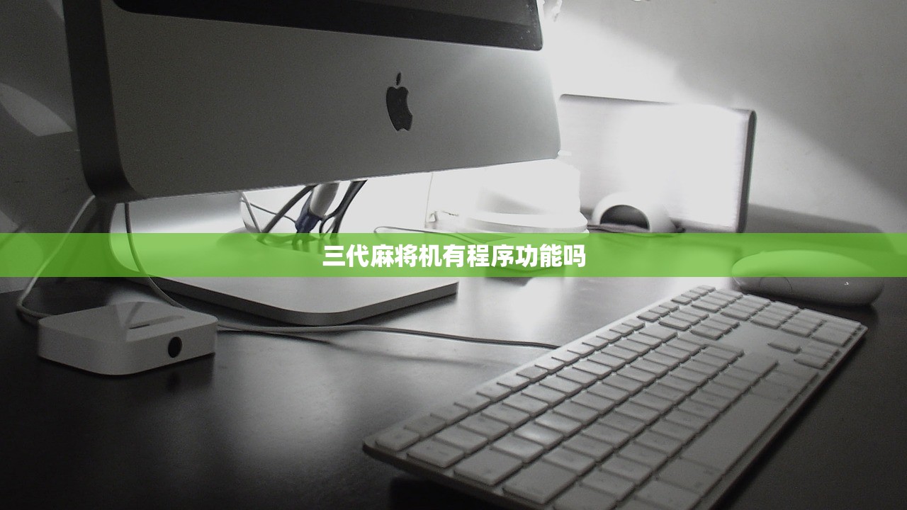 三代麻将机有程序功能吗