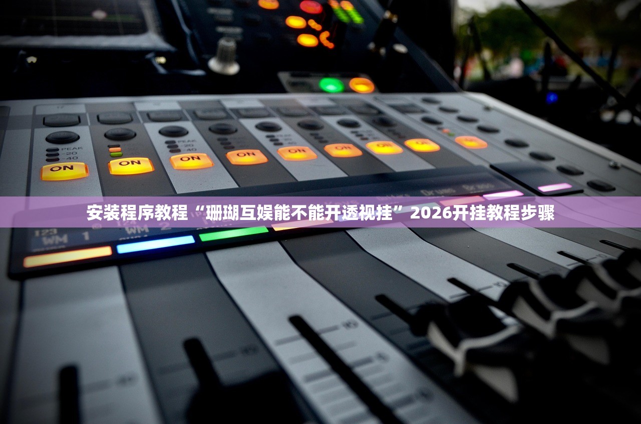 安装程序教程“珊瑚互娱能不能开透视挂”2026开挂教程步骤