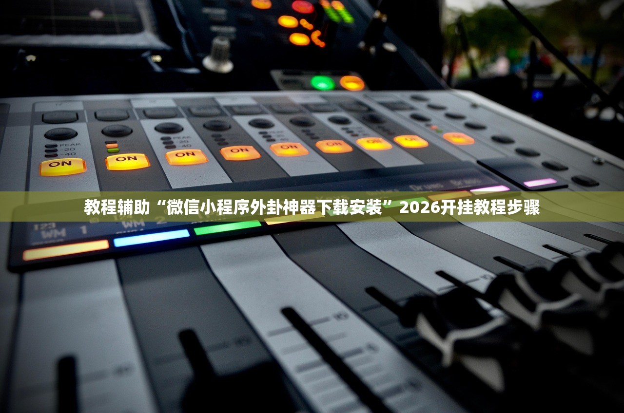 教程辅助“微信小程序外卦神器下载安装”2026开挂教程步骤