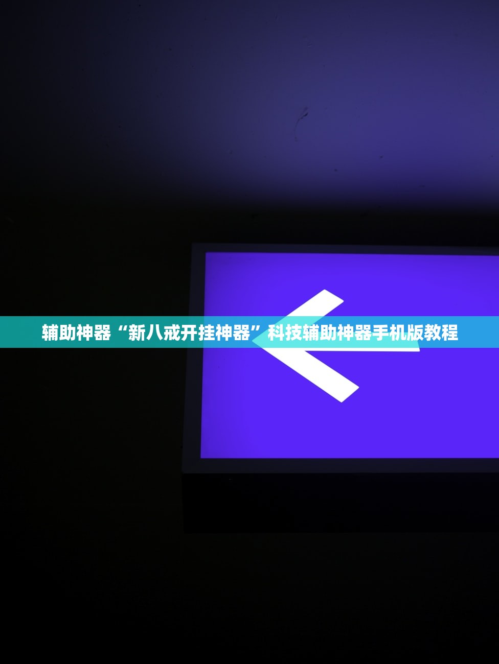 辅助神器“新八戒开挂神器”科技辅助神器手机版教程