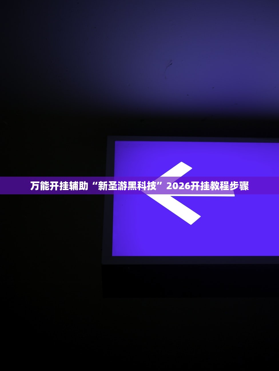 万能开挂辅助“新圣游黑科技”2026开挂教程步骤