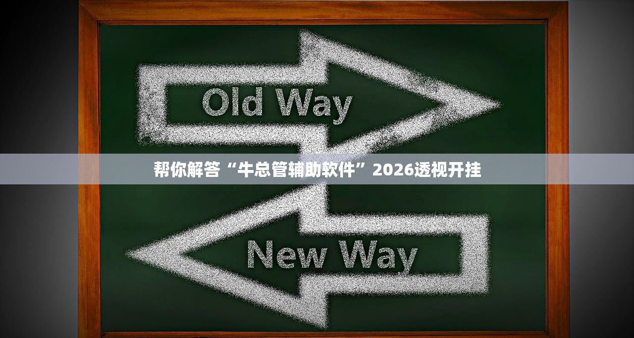 帮你解答“牛总管辅助软件”2026透视开挂