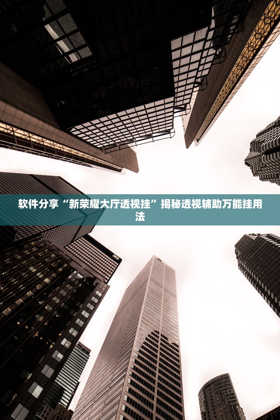 软件分享“新荣耀大厅透视挂”揭秘透视辅助万能挂用法