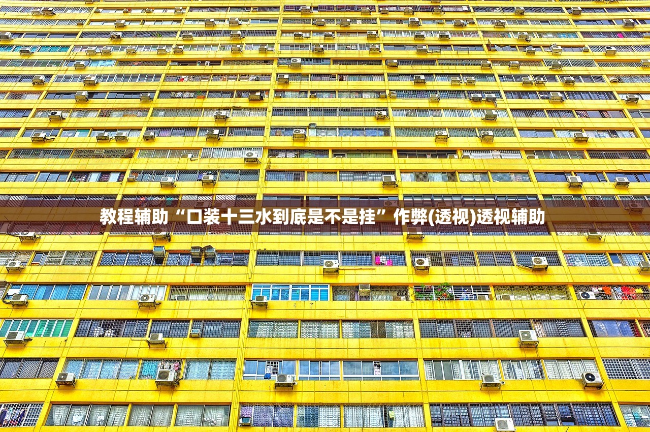 教程辅助“口装十三水到底是不是挂	”作弊(透视)透视辅助 