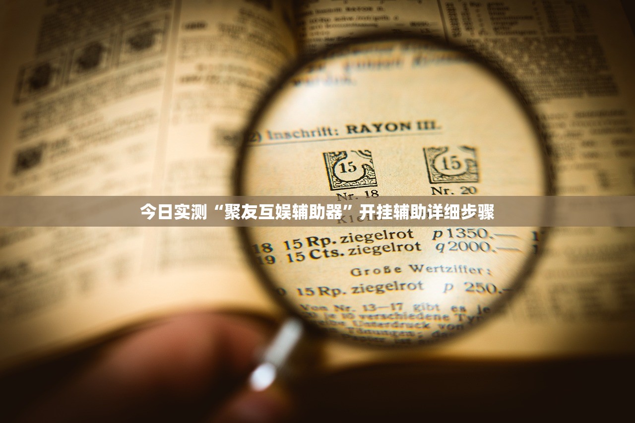 今日实测“聚友互娱辅助器	”开挂辅助详细步骤