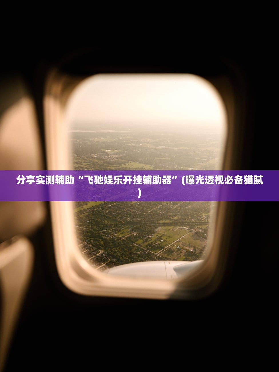 分享实测辅助“飞驰娱乐开挂辅助器	”(曝光透视必备猫腻)