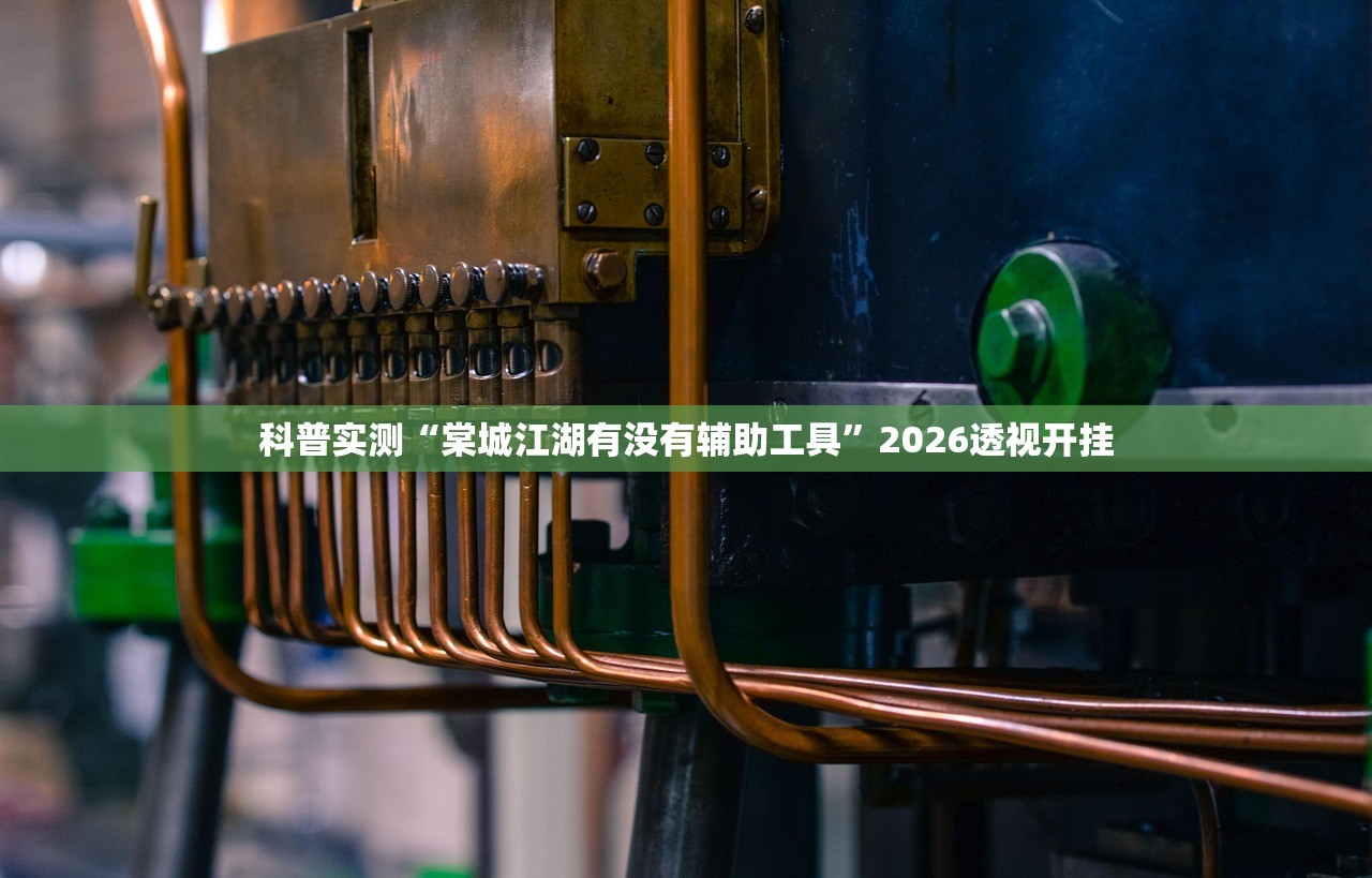科普实测“棠城江湖有没有辅助工具”2026透视开挂