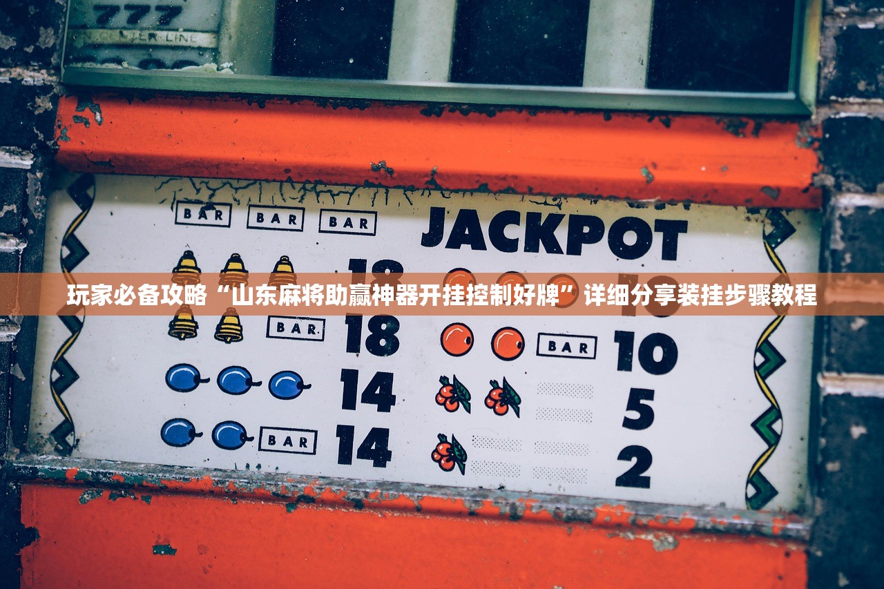 玩家必备攻略“山东麻将助赢神器开挂控制好牌	”详细分享装挂步骤教程