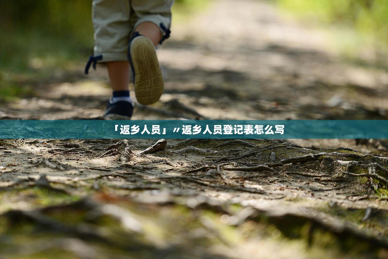 「返乡人员」〃返乡人员登记表怎么写