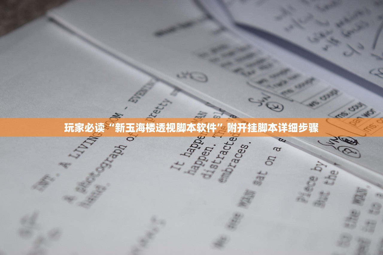 玩家必读“新玉海楼透视脚本软件”附开挂脚本详细步骤